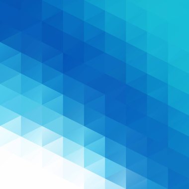 Mavi Izgara Mozaik Arkaplan, Yaratıcı Tasarım Şablonları