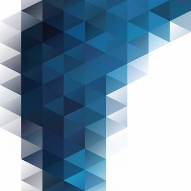 Mavi Izgara Mozaik Arkaplan, Yaratıcı Tasarım Şablonları