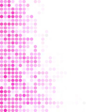 Rastgele noktalar arka plan, yaratıcı tasarım şablonları pembe