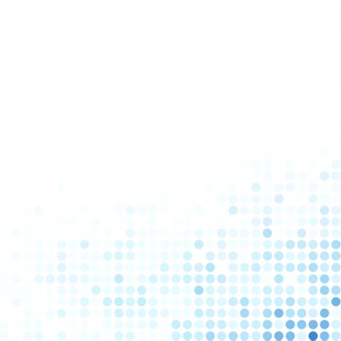 Mavi rastgele noktalar arka plan, yaratıcı tasarım şablonları