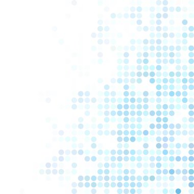 Mavi rastgele noktalar arka plan, yaratıcı tasarım şablonları