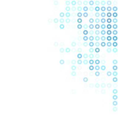 Mavi çörek arka plan, yaratıcı tasarım şablonları