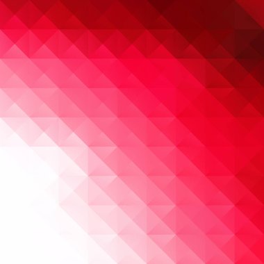 Kırmızı kılavuz Mozaik arka plan, yaratıcı tasarım şablonları