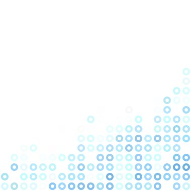 Mavi çörek arka plan, yaratıcı tasarım şablonları