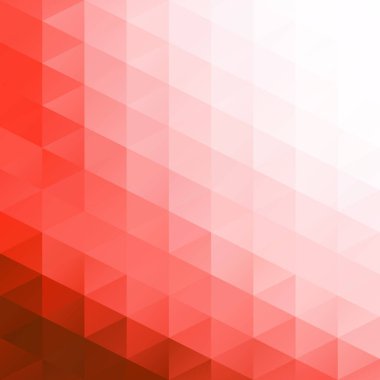 Kırmızı kılavuz Mozaik arka plan, yaratıcı tasarım şablonları