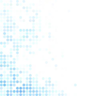 Mavi rastgele noktalar arka plan, yaratıcı tasarım şablonları