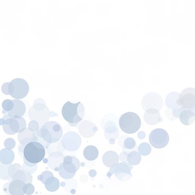 Kabarcıklar benzersiz gri beyaz parlak vektör arka plan