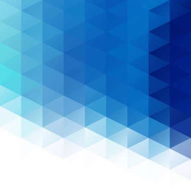 Mavi Izgara Mozaik Arkaplan, Yaratıcı Tasarım Şablonları