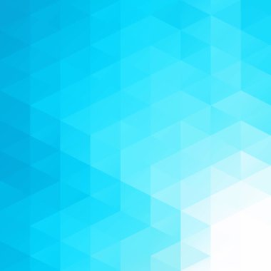 Mavi Izgara Mozaik Arkaplan, Yaratıcı Tasarım Şablonları