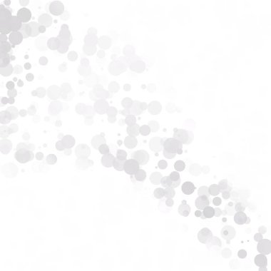 Kabarcıklar daire noktalar benzersiz gri beyaz parlak vektör arka plan