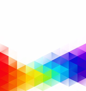 Renkli Izgara Mozaik Arkaplanı, Yaratıcı Tasarım Şablonları