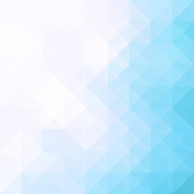 Mavi Izgara Mozaik Arkaplan, Yaratıcı Tasarım Şablonları