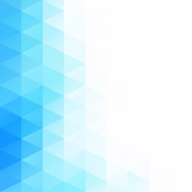 Mavi Izgara Mozaik Arkaplan, Yaratıcı Tasarım Şablonları