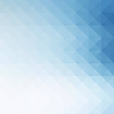 Mavi Izgara Mozaik Arkaplan, Yaratıcı Tasarım Şablonları