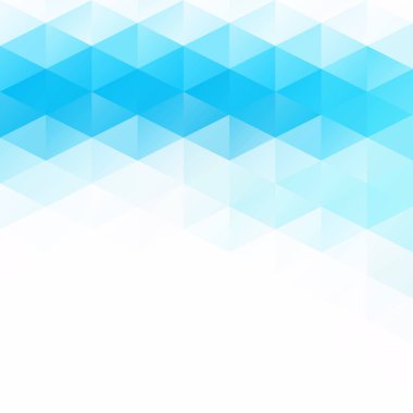 Mavi Izgara Mozaik Arkaplan, Yaratıcı Tasarım Şablonları