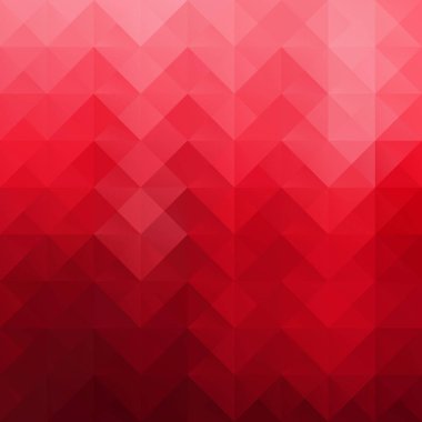 Kırmızı kılavuz Mozaik arka plan, yaratıcı tasarım şablonları
