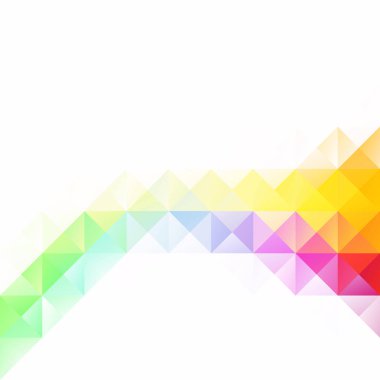 Renkli Izgara Mozaik Arkaplanı, Yaratıcı Tasarım Şablonları