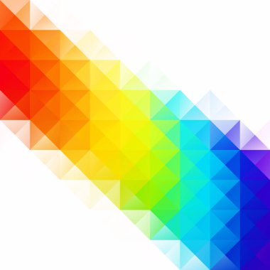 Renkli Izgara Mozaik Arkaplanı, Yaratıcı Tasarım Şablonları