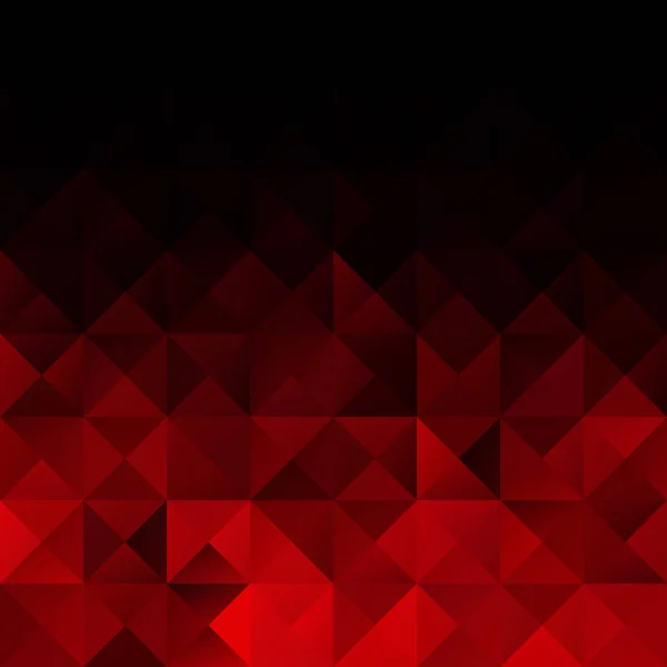 Red Grid Mozaïek Achtergrond Creatief Ontwerpsjablonen — Stockvector