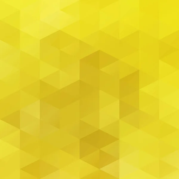 Жовтий Сітки Мозаїчна Фону Креативний Дизайн Шаблонів — стоковий вектор