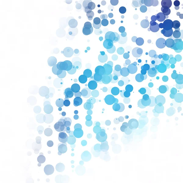 Kabarcıklar benzersiz mavi parlak vektör arka plan