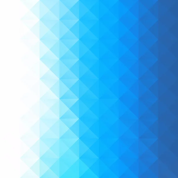 Blå Rutnät Mosaik Bakgrund Creative Design Mallar — Stock vektor
