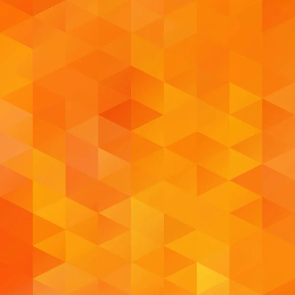 Orange Grid Mosaic Hintergrund Kreative Design Vorlagen — Stockvektor