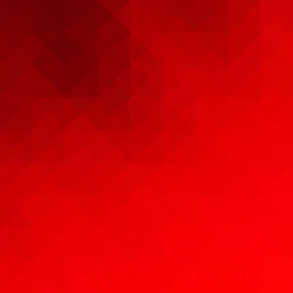 赤いグリッド モザイクの背景 創造的なデザイン テンプレート — ストックベクタ