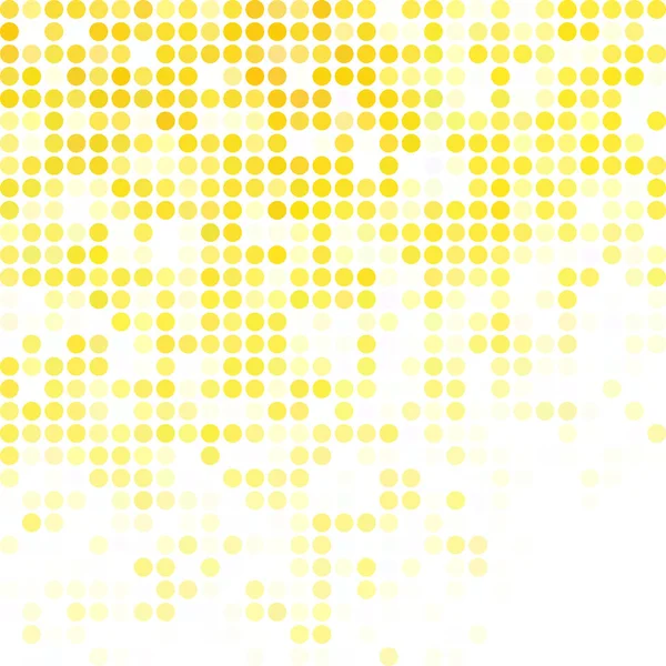 Yellow Random Dots Фон Креативный Дизайн — стоковый вектор