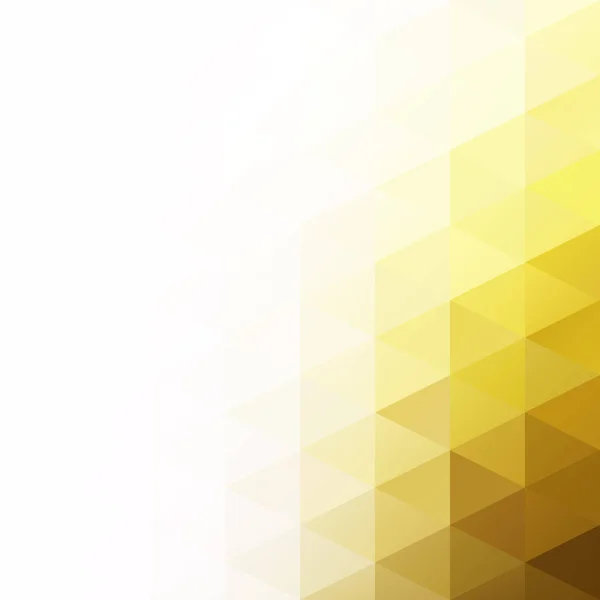 Yellow Grid Mosaic Background Creative Design Templates — Stock Vector