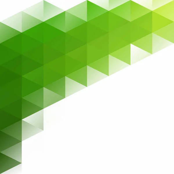 Grüner Grid Mosaik Hintergrund Kreative Design Vorlagen — Stockvektor