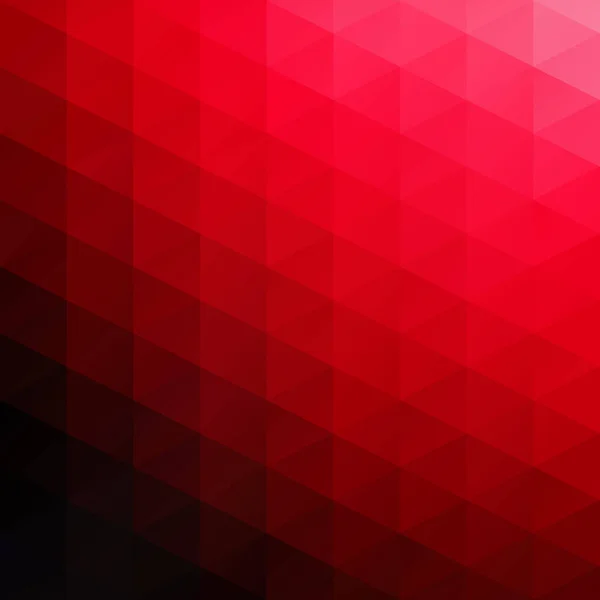 Siatki Czerwone Mozaikowe Tło Kreatywne Projektowanie Szablonów — Wektor stockowy