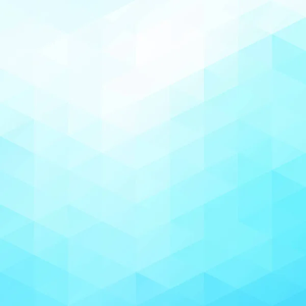 Blue Grid Mosaic Background Creative Design Template — 스톡 벡터