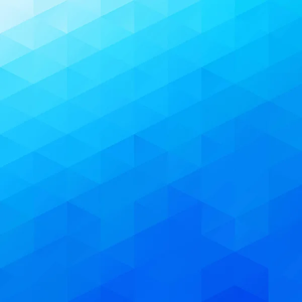 Blue Grid Mosaic Background Creative Design Template — 스톡 벡터