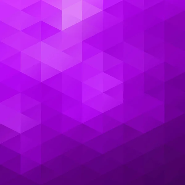 Purple Grid Mosaic Background Creative Design Template — 스톡 벡터