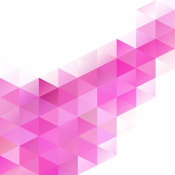 Fondo Mosaico Rejilla Rosa Plantillas Diseño Creativo — Vector de stock