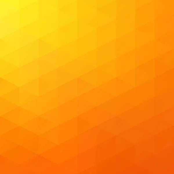 Orange Grid Mosaic Hintergrund Kreative Design Vorlagen — Stockvektor