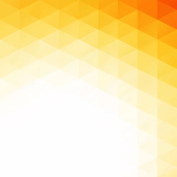 Orange Grid Mosaic Background Creative Design Templates — Stock Vector