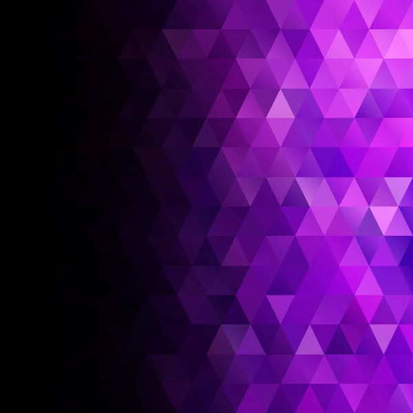 Purple Grid Mosaic Bakgrund Creative Design Mallar — Stock vektor