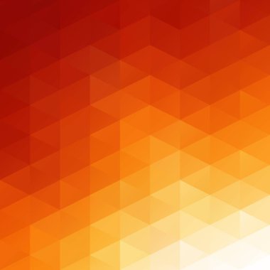 Turuncu Izgara Mozaik Arkaplan, Yaratıcı Tasarım Şablonları