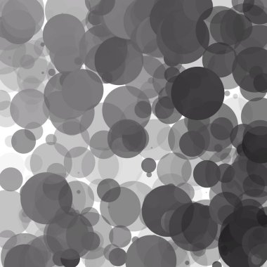 Kabarcıklar benzersiz siyah parlak vektör arka plan