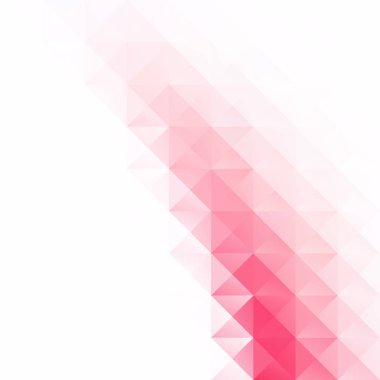 Kırmızı kılavuz Mozaik arka plan, yaratıcı tasarım şablonları