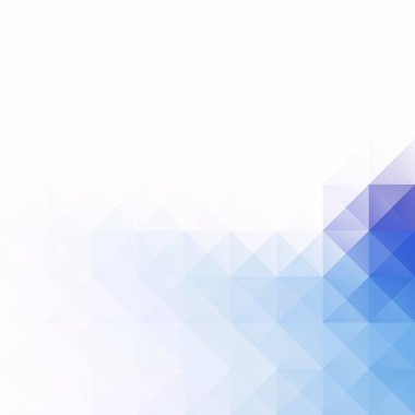 Mavi Izgara Mozaik Arkaplan, Yaratıcı Tasarım Şablonları