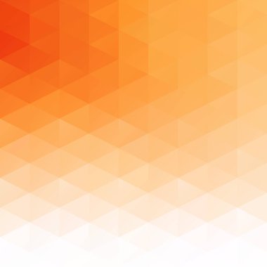 Turuncu Izgara Mozaik Arkaplan, Yaratıcı Tasarım Şablonları