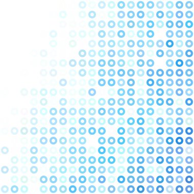 Mavi çörek arka plan, yaratıcı tasarım şablonları