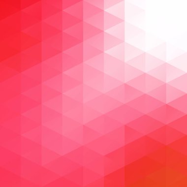 Kırmızı kılavuz Mozaik arka plan, yaratıcı tasarım şablonları