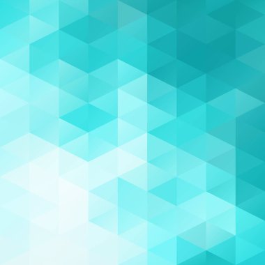 Mavi Izgara Mozaik Arkaplan, Yaratıcı Tasarım Şablonları