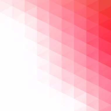 Kırmızı kılavuz Mozaik arka plan, yaratıcı tasarım şablonları