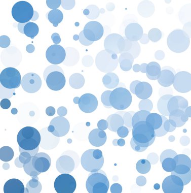 Kabarcıklar benzersiz mavi parlak vektör arka plan