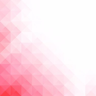 Kırmızı kılavuz Mozaik arka plan, yaratıcı tasarım şablonları